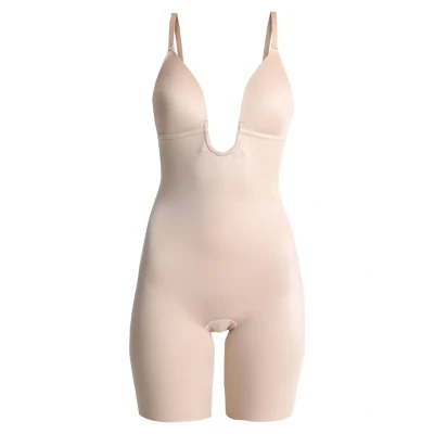 Afbeelding van SPANX dames Corrigerende naadloze body zonder beugel in de kleur Beige, maat: S