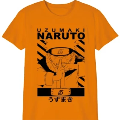 Afbeelding van Naruto BONARUTTS026 T shirt, Oranje, 10 jaar, Jaar