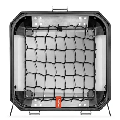 Afbeelding van TrunkExpert KAPPA K&#039;Mission Koffernet Topkoffer Motor Net Motorkoffer Centrale Koffer Bagagenet Kofferbaknet Tas Zwart 44l