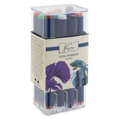 Afbeelding van Nassau Dual Markers 12 Stuks