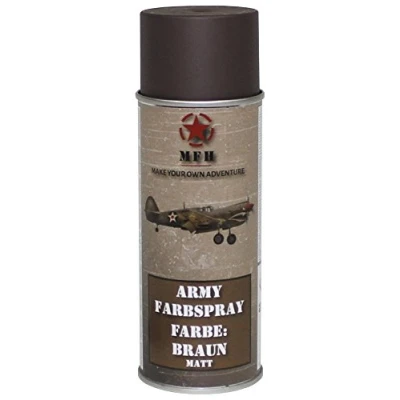Afbeelding van MFH Verfspray, Army, mat, 400 ml (bruin)