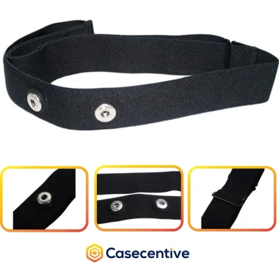 Afbeelding van Casecentive Universele Borstband Wahoo TICKR / Polar Garmin 4iiii zwart