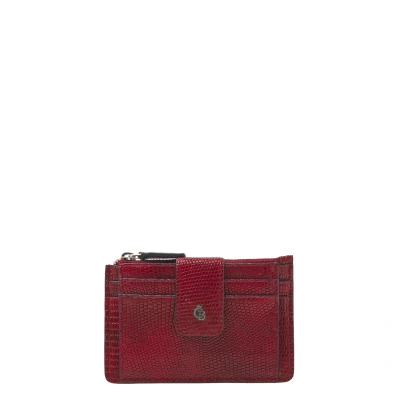 Afbeelding van Castelijn &amp; Beerens Donna Mini Wallet 7 Pasjes RFID rood