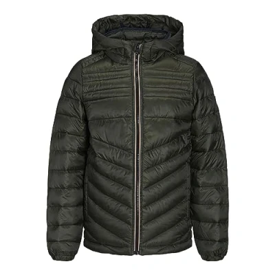 Afbeelding van JACK &amp; JONES JUNIOR gewatteerde jas JJEHERO donkergroen