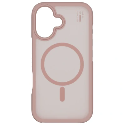 Afbeelding van Apple iPhone 16 MagSafe Hoesje Gerecycled kunststof iDeal of Sweden Hardcase/Backcover Roze Telefoonhoesje Shockproof/Valbescherming