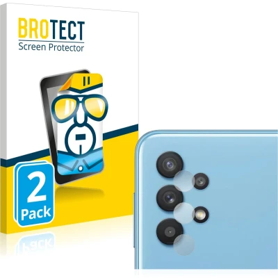 Afbeelding van BROTECT (2 Stuks) Schermbeschermer voor Samsung Galaxy A32 5G (ALLEEN Camera Lens) Screen Protector Transparant