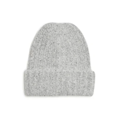 Afbeelding van Pieces Pcpyron Structured HOOD Muts, Dames, Maat: One Size, Light grey