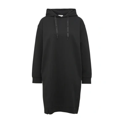 Afbeelding van s.Oliver MIT Seitlichen Eingrifftaschen UND Kapuze Jurk, Dames, Maat: 34, Schwarz
