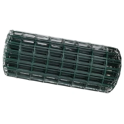 Afbeelding van vidaXL Euro Schutting Groen 0,4x10 m Staal