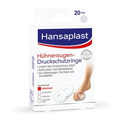 Afbeelding van Hansaplast Hühneraugen Druckschutzringe, 20 st. Pleister