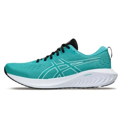 Afbeelding van Asics Gelexcite 10 Hardloopschoenen voor op de weg, Heren, Maat: 46, Wave teal/illuminate mint Schoenen