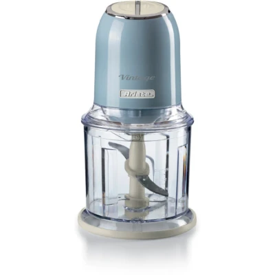 Afbeelding van Ariete 0438/05 Vintage hakmolen 600 ml Inhoud 400 Watt 2 snelheden Blauw