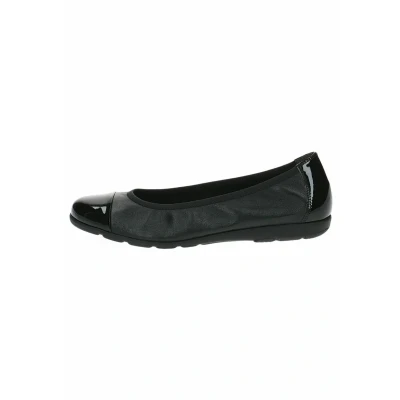 Afbeelding van CAPRICE Dames 9 22152 41 Ballerina&#039;s, Black Comb, 42 EU, Com.
