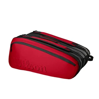 Afbeelding van Wilson Super Tour 15PK Clash V2 Rood/Zwart