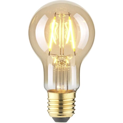Afbeelding van LightMe LM85055 LED lamp E27 Peer 2.5 W Barnsteen (Ø x l) 60 mm 108 1 stuk(s)