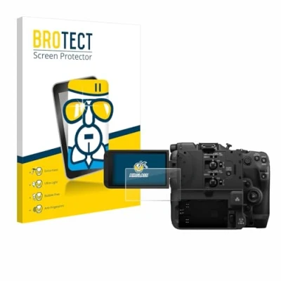Afbeelding van BROTECT Screenprotector voor Canon EOS C400 Folie Beschermfolie Beschermglas transparant