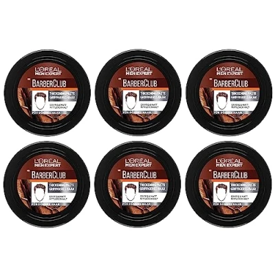 Afbeelding van L&#039;Oréal Paris Men Expert Barber Club Thickening Paste, 6 pack (6 x 75 ml)