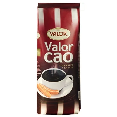 Afbeelding van Valorcao per kopje Bereid voor chocolade Cacaopoeder VALOR 1 kilogram