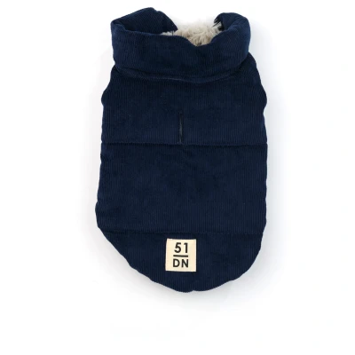 Afbeelding van 51 Degrees Velours Donkerblauw Hondenkleding 36 cm