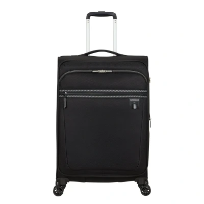 Afbeelding van American Tourister Reiskoffer Aerospin M spinner (4wiel) 69 cm Uitbreidbaar Black 80 l 2.5 kg