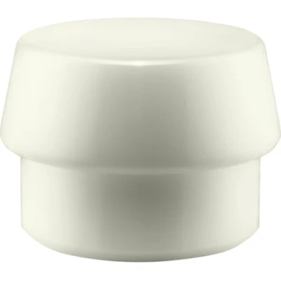 Afbeelding van Halder Kunststofhamerkop hoofd d. 80 mm nylon wit hard 1 stuk 3208.080