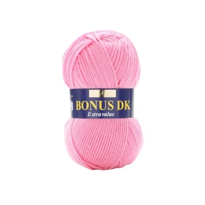 Afbeelding van Hayfield Bonus DK dubbel gebreid, roze (992), 100 g van Sirdar