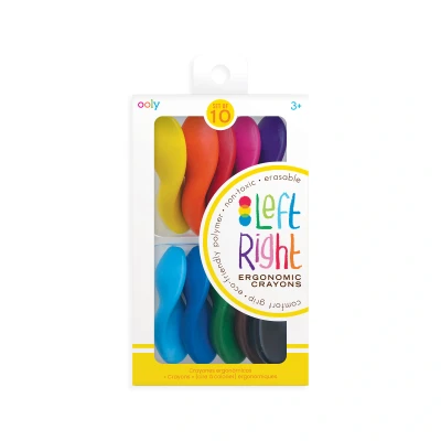 Afbeelding van Ooly Creatief Speelgoed Waskrijt Left Right