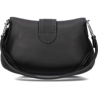 Afbeelding van Coach Regenerative Glovetanned SOHO BAG Handtas, Dames, Maat: One Size, Black