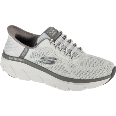 Afbeelding van Skechers Slip ins: D&#039;Lux Walker 2.0 Rezinate, Mannen, Grijs, Sneakers, maat: 43