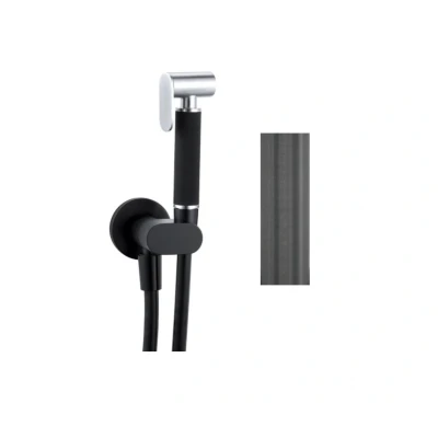 Afbeelding van Waterevolution Flow Bidet handdoucheset PVD Gun Metal T1626GME