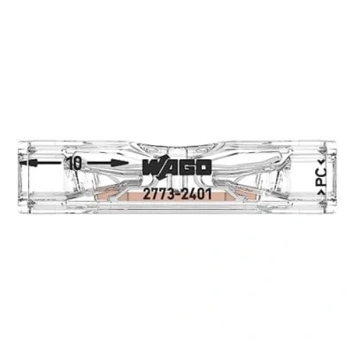 Afbeelding van Wago doorverbindingslasklem max 4mm2 insteek 100 stuks