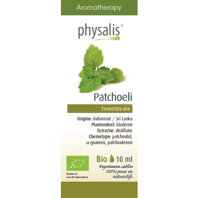 Afbeelding van Physalis Patchoeli Olie Bio 10ml