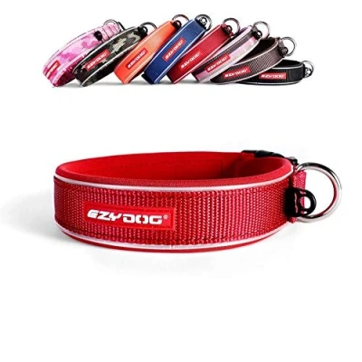 Afbeelding van EzyDog classic neopreen halsband, rood, XL