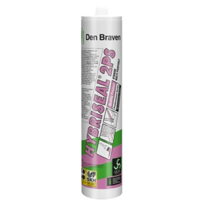 Afbeelding van Zwaluw beglazingskit Hybriseal 2PS creme wit (290ml)