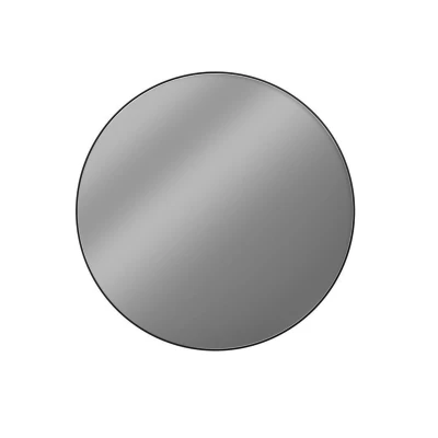 Afbeelding van LoooX Mirror Spiegel rond 100cm black line round zwart