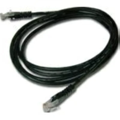 Afbeelding van MicroConnect CAT5e UTP 0,5 m netwerkkabel (CAT5e, U/UTP (UTP), RJ 45, mannelijk/mannelijk, zwart)