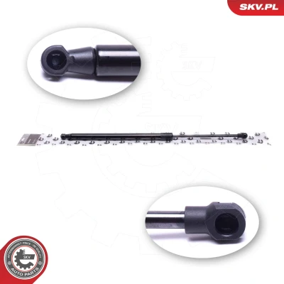 Afbeelding van ESEN SKV 52SKV818 Gasveer achterklep 570N 495mm Aan beide zijden CITROЁN: C5 II Hatchback 1.6 HDi, 2.0 2.2 1.8 16V, 16V