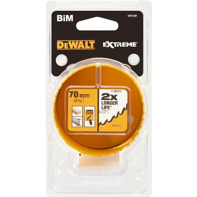 Afbeelding van DeWalt Accessoires Gatenzaag Bi metaal Ø70 mm zaagdiepte 40 DT90328 QZ