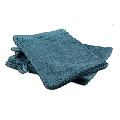 Afbeelding van Gözze Washandje 4 delige set, 100% katoen, 17 x 24 cm, Berlijn, Petrol, 101 2175 A1