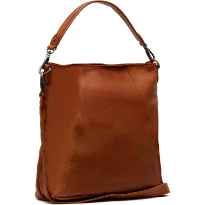 Afbeelding van The Chesterfield Brand Leren Schoudertas Cognac Sintra