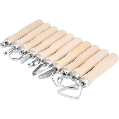 Afbeelding van Aardewerk Craft tool 10st Clay Pottery Sculpture Wax Soap Modeling Carving Tools Set