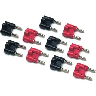 Afbeelding van Fluke BP980 Meetadapter Bus 4 mm, Schroefklemmen Bananenstekker mm Stapelbaar Rood, Zwart