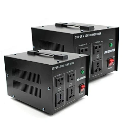 Afbeelding van 1000W spanningsomvormer transformator omvormer 220V/240V naar 110V converter