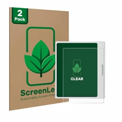 Afbeelding van ScreenLeaf Screenprotector voor Onyx Boox Go Color 7 White Edition Duurzame schermbescherming Folie Beschermfolie transparant (2 Stuks)