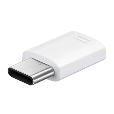 Afbeelding van Micro USB naar C adapter van Samsung Wit Kunststof