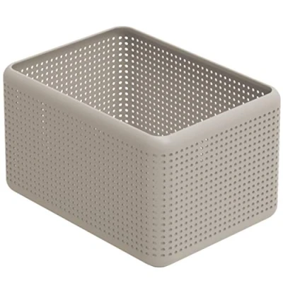 Afbeelding van Rotho Madei Opbergdoos 13l, Kunststof (PP gerecycled) BPA vrij, cappuccino, 13l (32.6 x 23.8 18.8 cm)