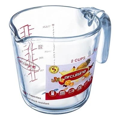 Afbeelding van O.cuisine Maatbeker 50 cl Borosilicaat 1 stuk