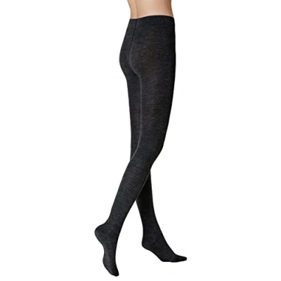 Afbeelding van Kunert SOFT WOOL COTTON Dames Maillot Anthrazit Mel. Maat 38/40
