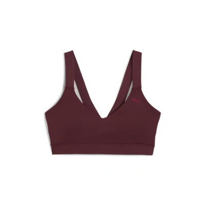 Afbeelding van Puma Shape Sportbh met light support, Dames, Maat: XS, Ruby shimmer