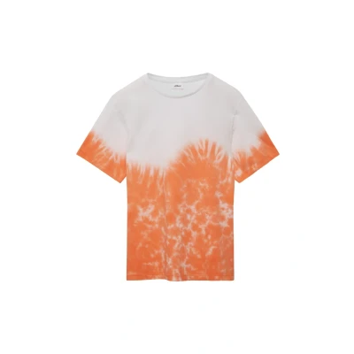 Afbeelding van s.Oliver MIT Batikmuster Tshirt print voor kinderen, Maat: 134/140, Orange